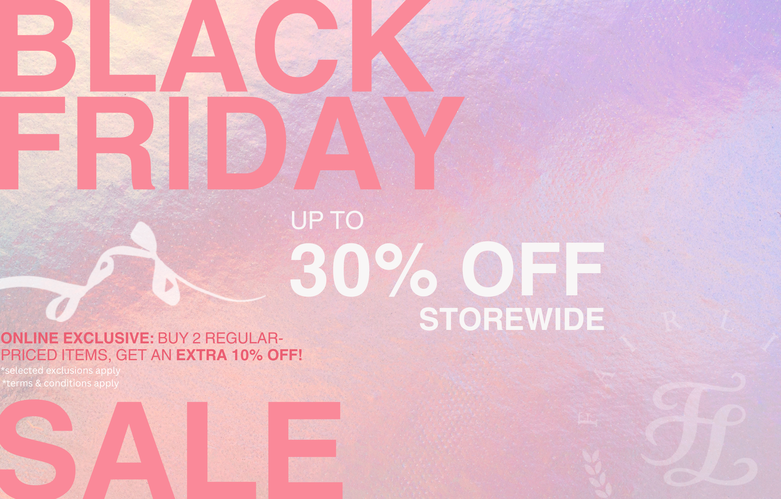 Black Friday Sales 2024 - Up to 30% Off Storewide