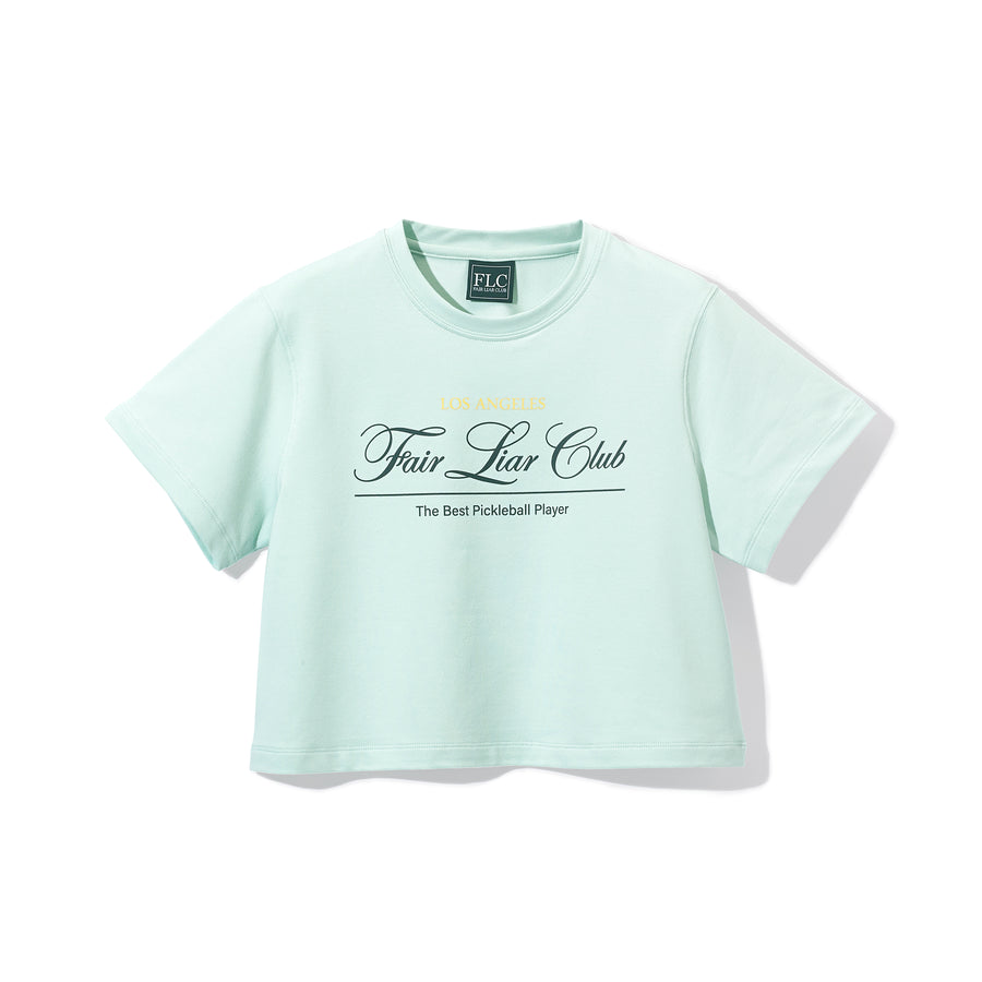 [FLC] FAIRLIAR CLUB CROPPED T-SHIRT