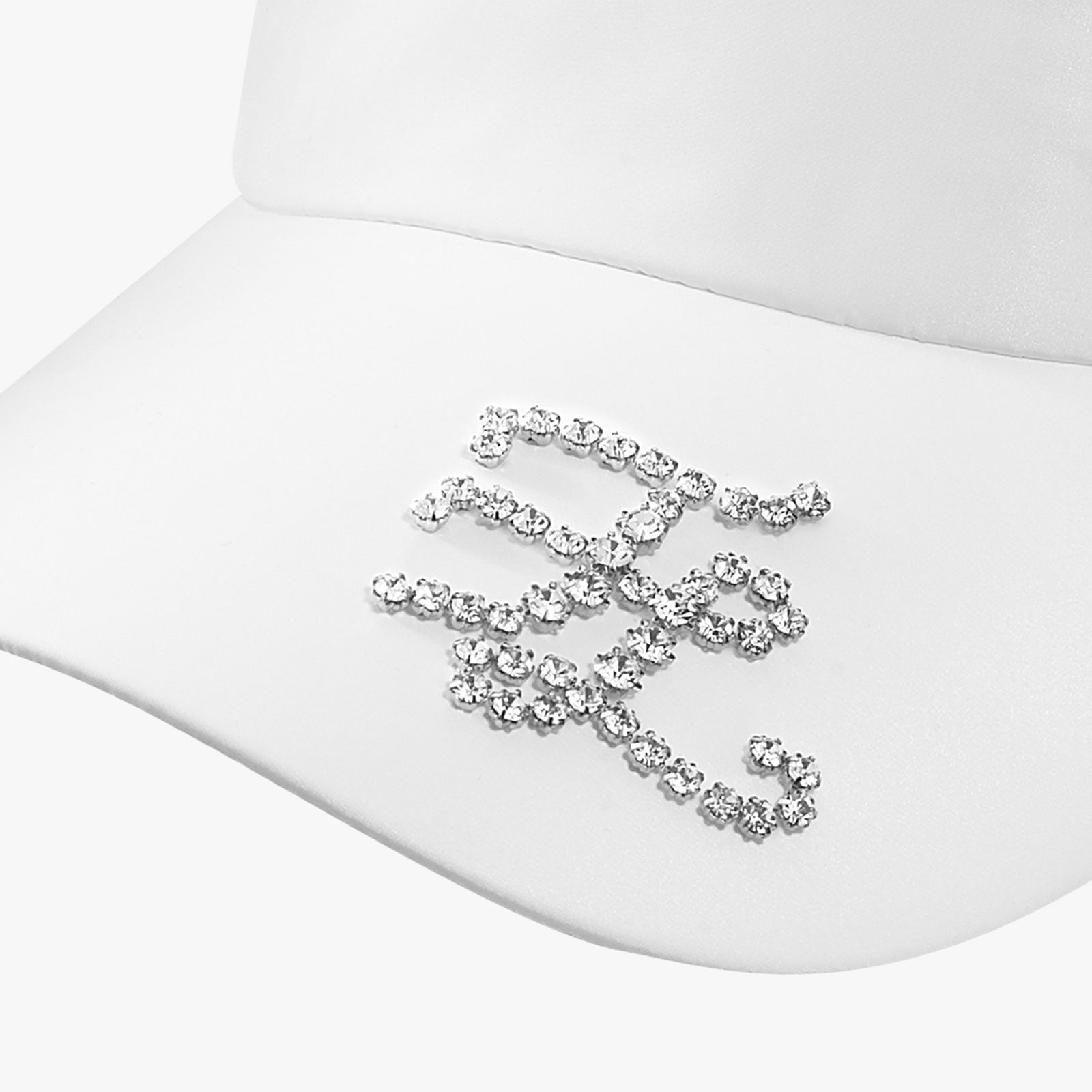 CRYSTAL LOGO RIBBON VISOR