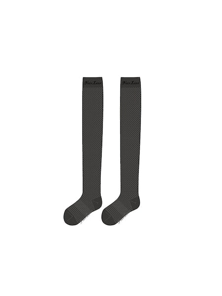 LOGO JACQUARD KNEE SOCKS