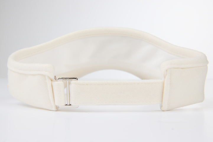 LEATHER RIBBON VISOR