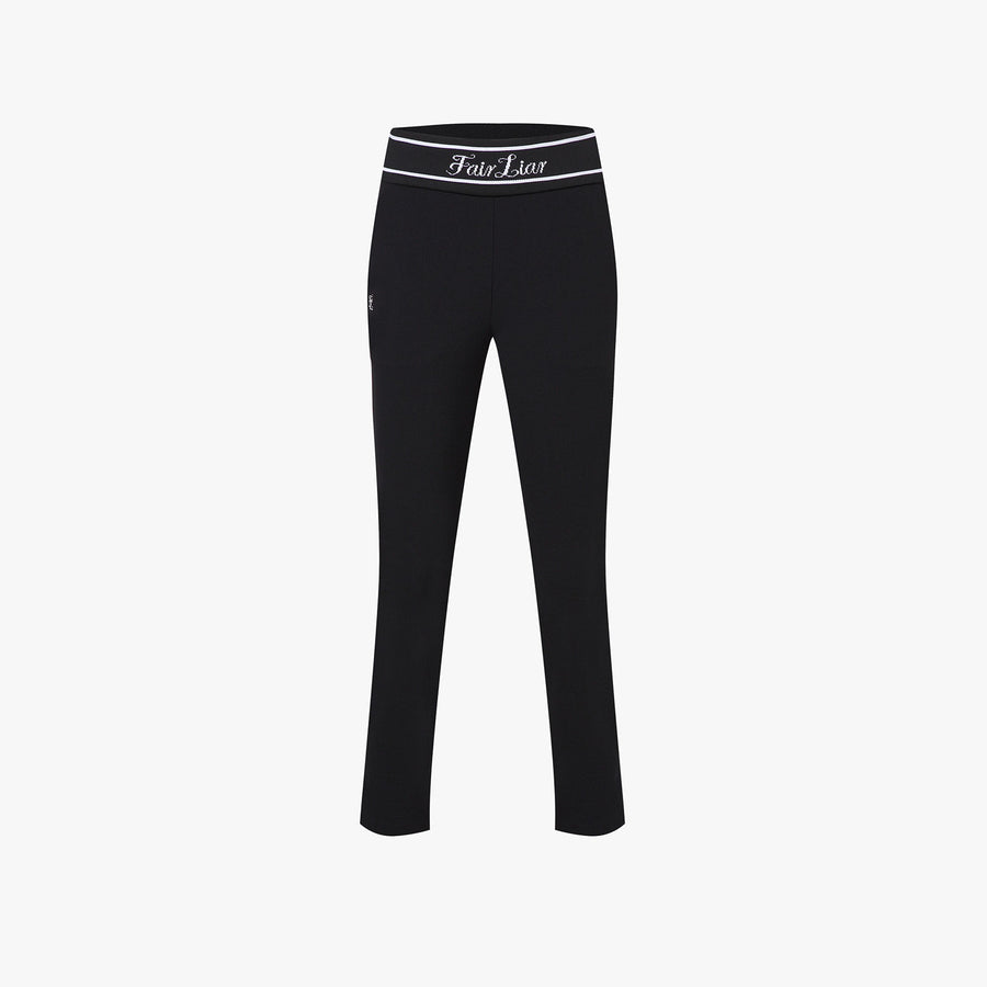 WAISTBAND STRETCH PANTS