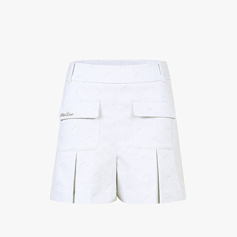 OUT POCKET CULOTTE SHORT PANTS