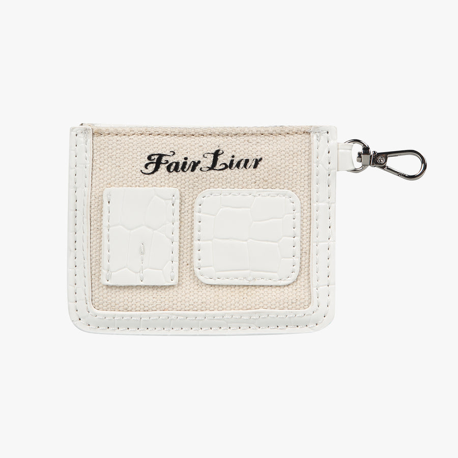 CROC NAME TAG WITH TEE HOLDER