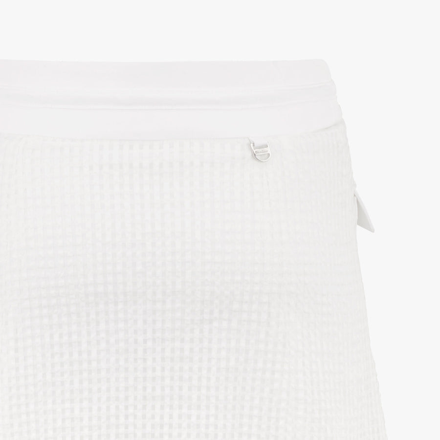 HIGH-WAIST MESH SKIRT