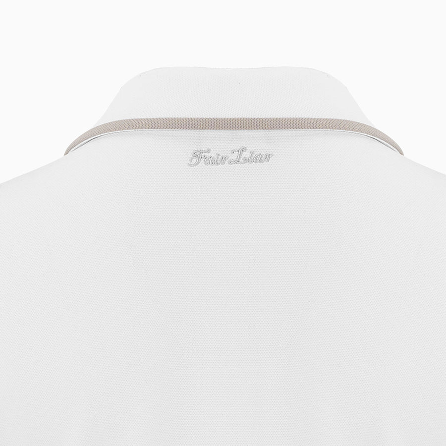 [FL SIGNATURE] OPEN NECK T-SHIRT