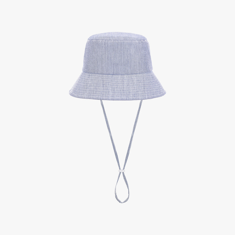 SEERSUCKER BUCKET HAT