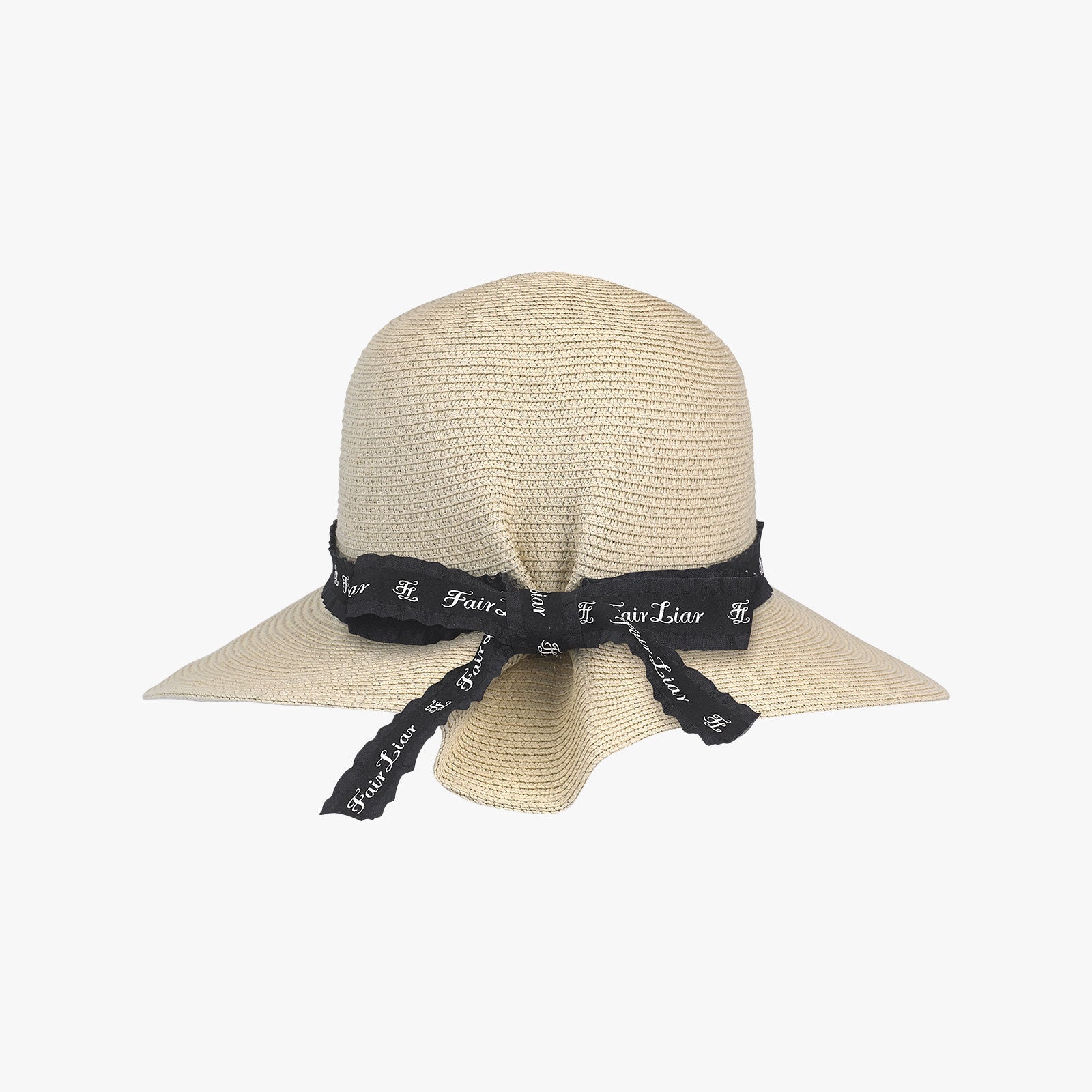 RAFFIA WIDE HAT