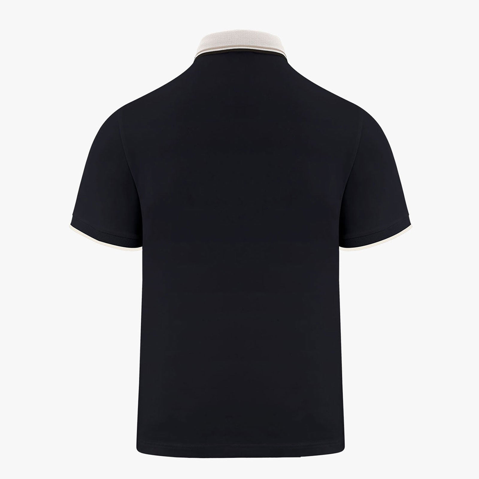 MEN'S COLOR-BLOCK COLLAR T-SHIRT