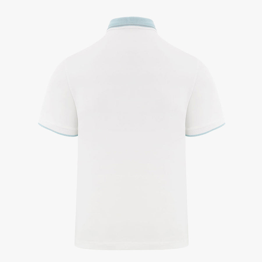 MEN'S COLOR-BLOCK COLLAR T-SHIRT