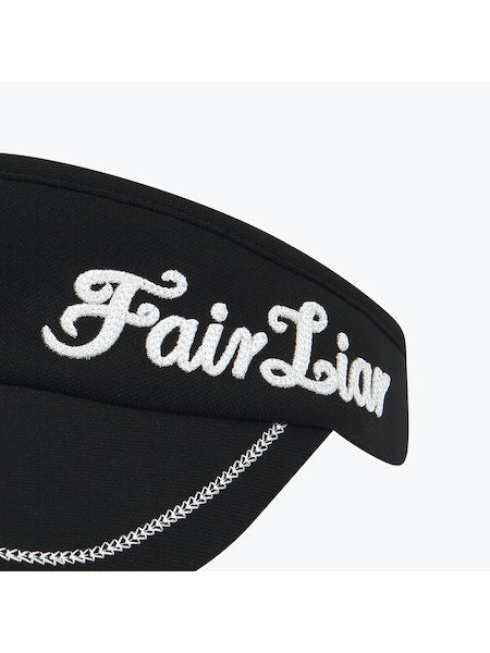 CHAIN LOGO VISOR