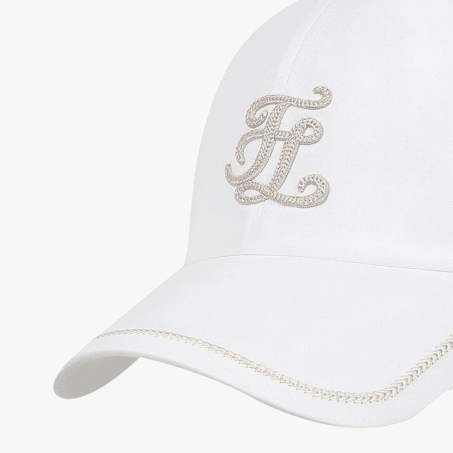 CHAIN LOGO RIBBON CAP