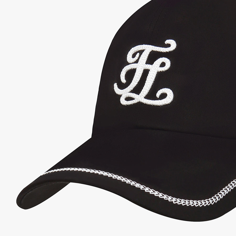 CHAIN LOGO RIBBON CAP