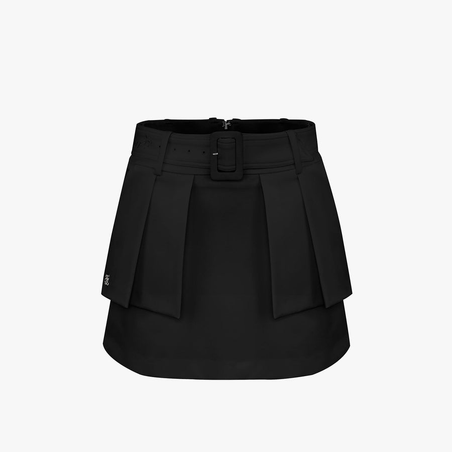 BELT FLAP HIGHWAIST SKIRT