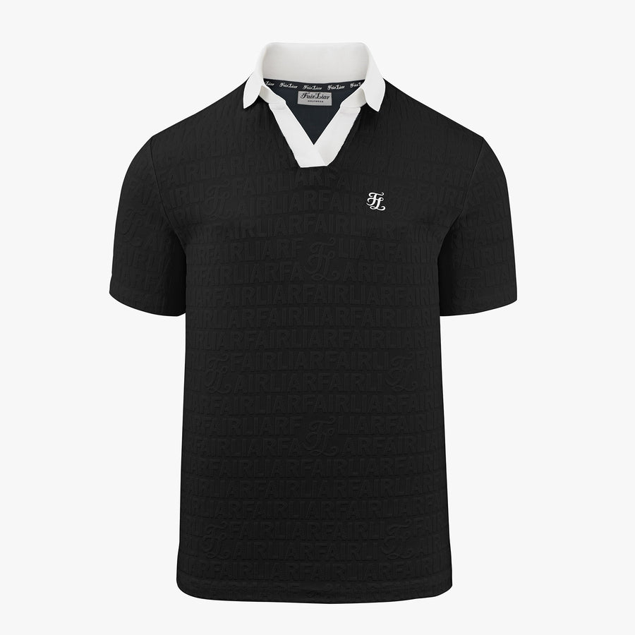 MEN'S JACQUARD LOGO T-SHIRT