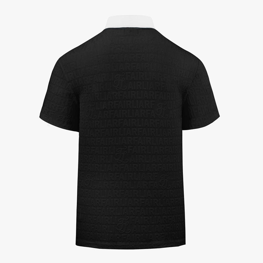 MEN'S JACQUARD LOGO T-SHIRT