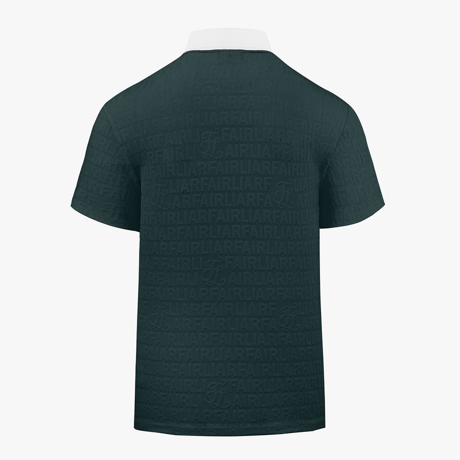 MEN'S JACQUARD LOGO T-SHIRT