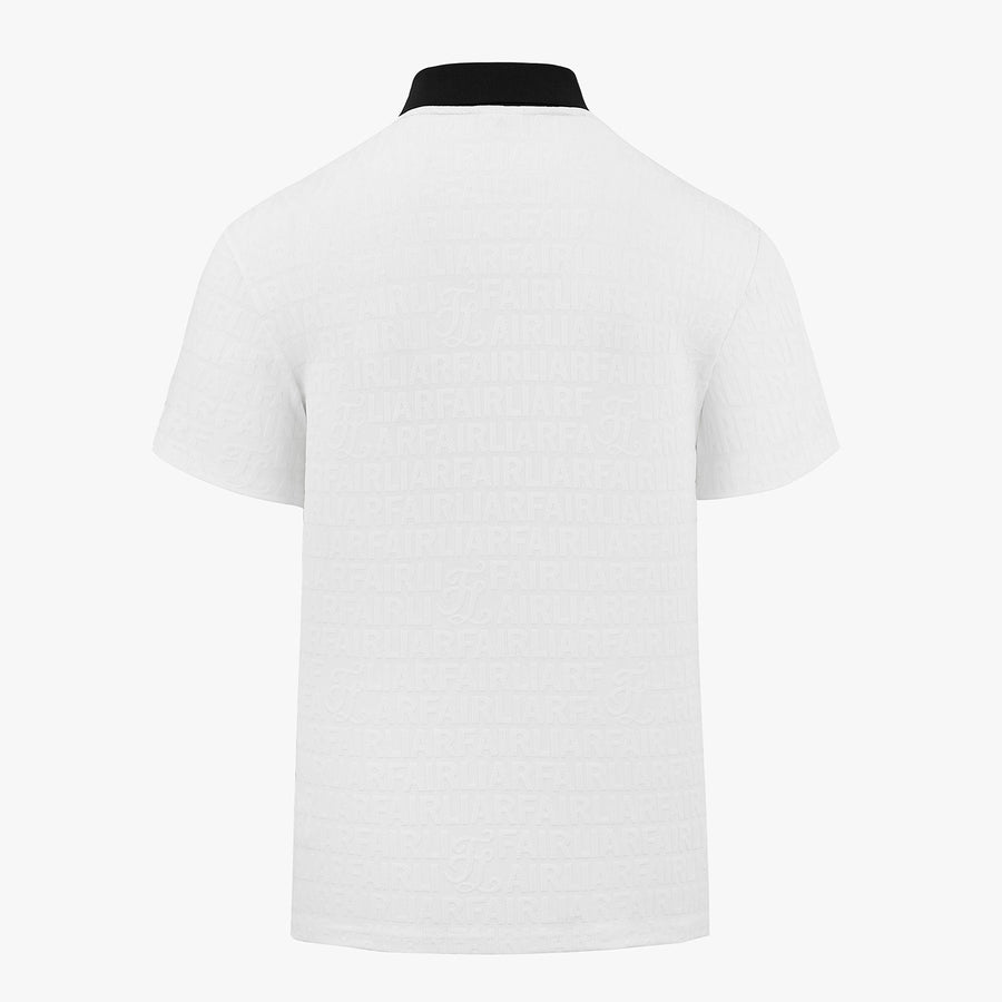 MEN'S JACQUARD LOGO T-SHIRT