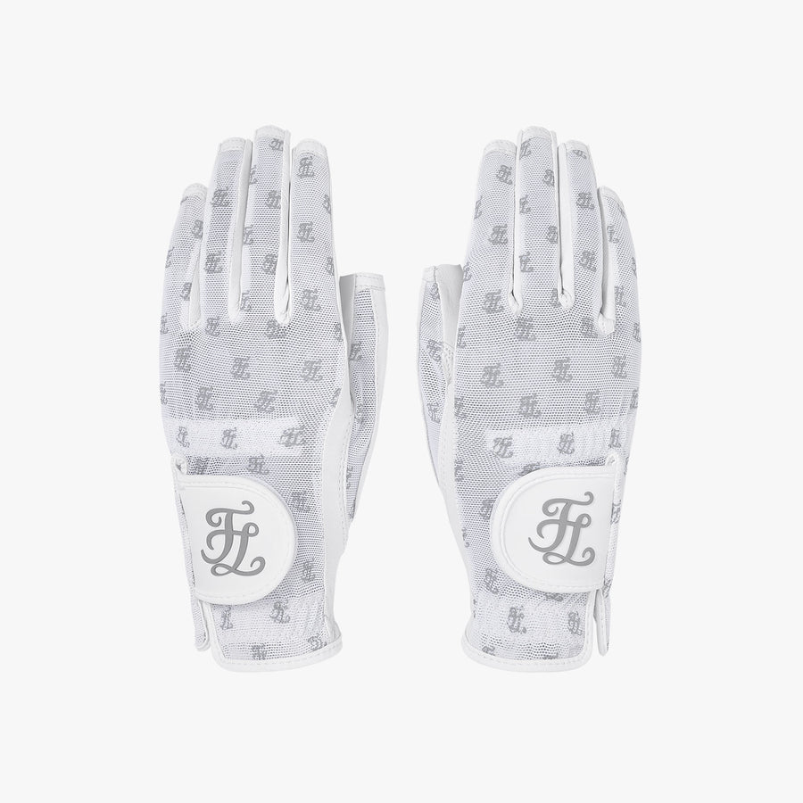 SHEEPSKIN LOGO GLOVES