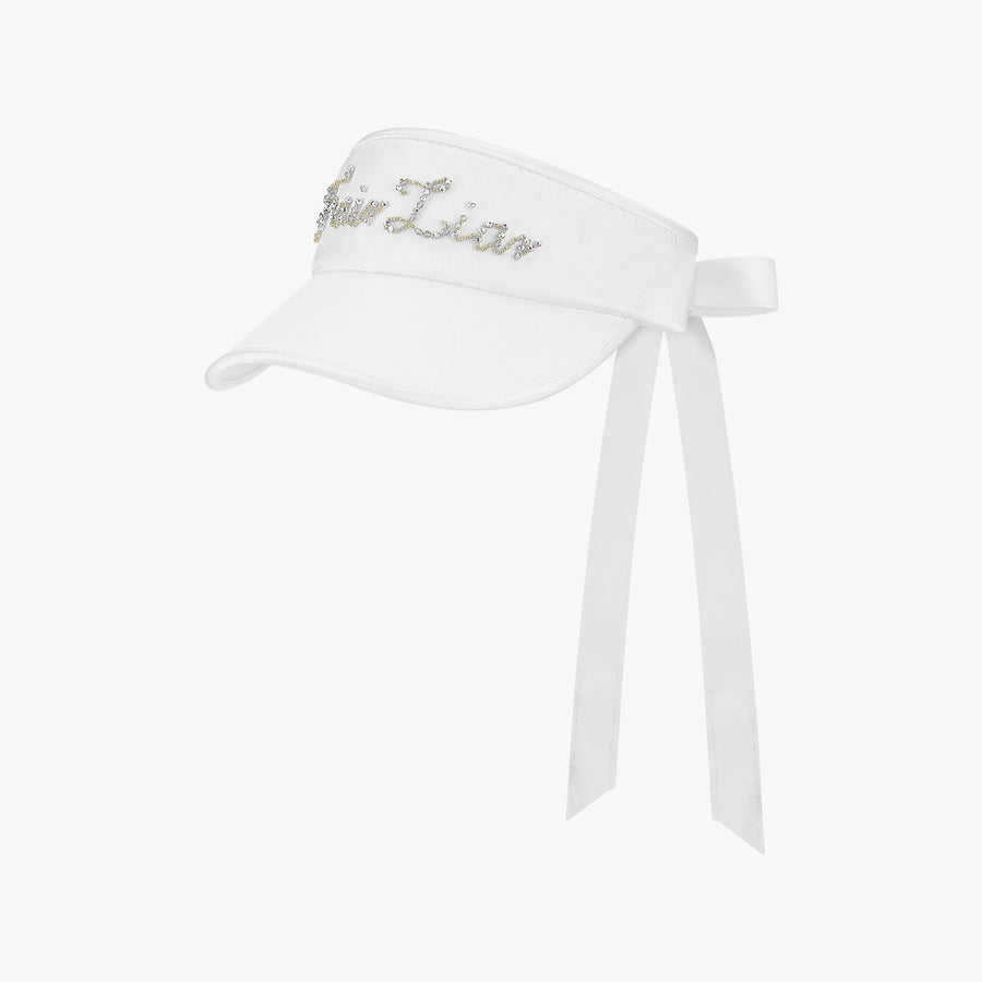 SATIN BEAD VISOR (24SS)