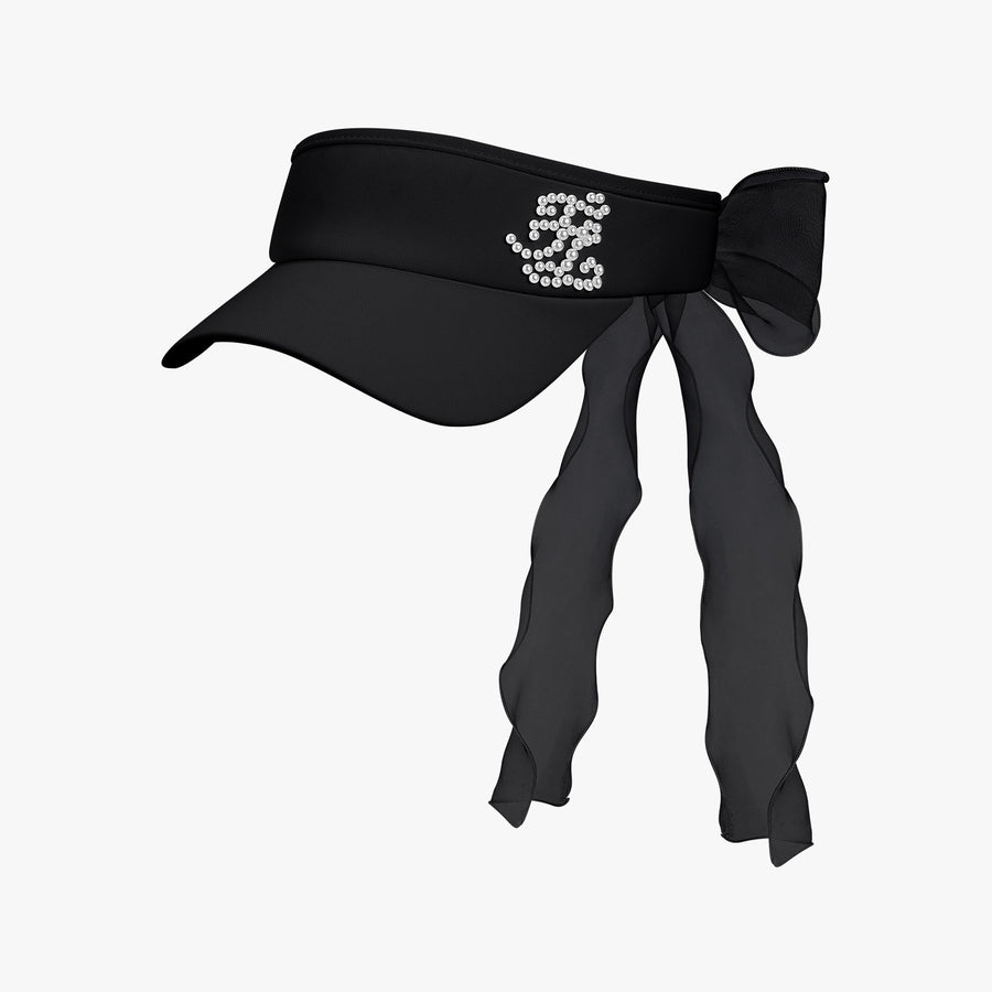 PEARL LOGO DETACHABLE RIBBON VISOR