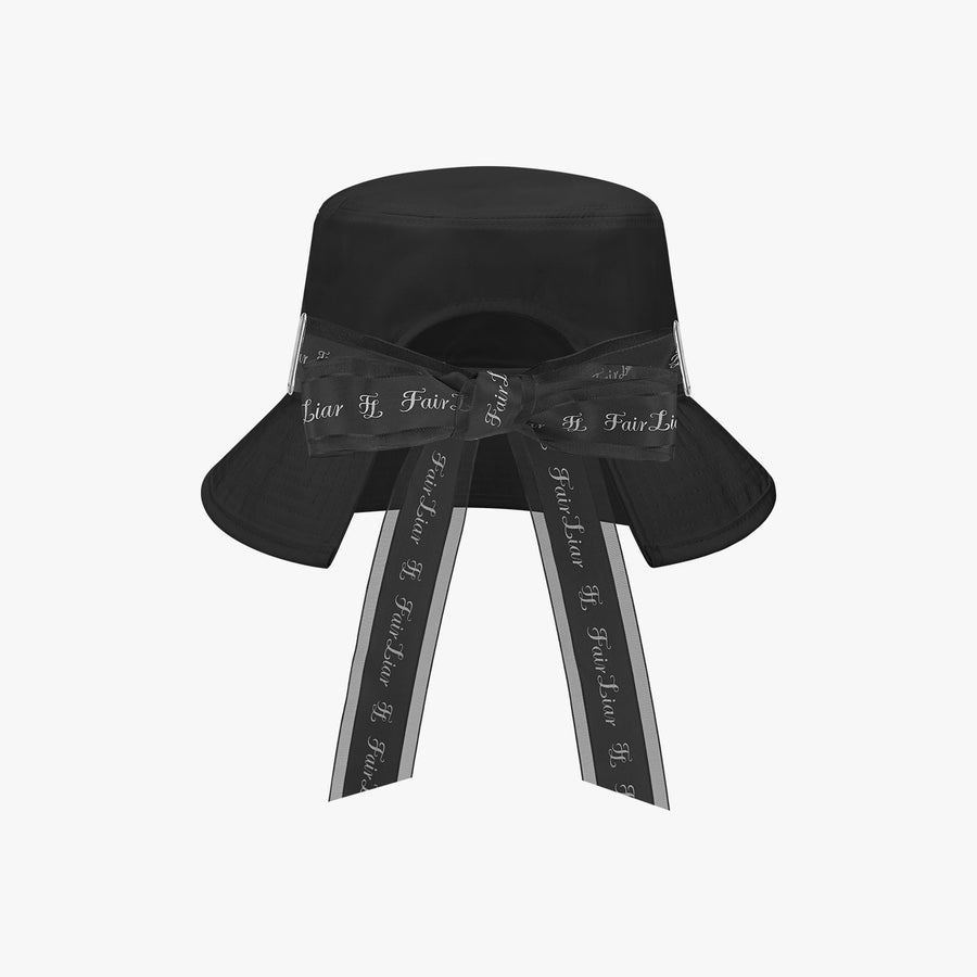 LOGO TAPE TRIM BUCKET HAT