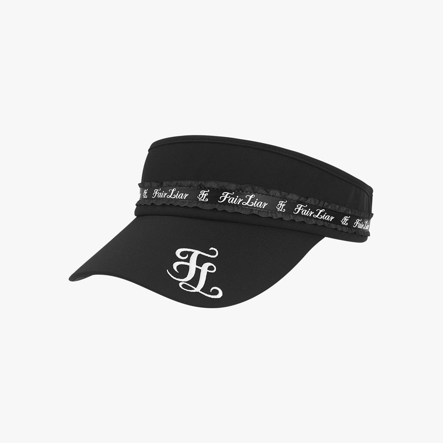 FRILL DECORATED VISOR