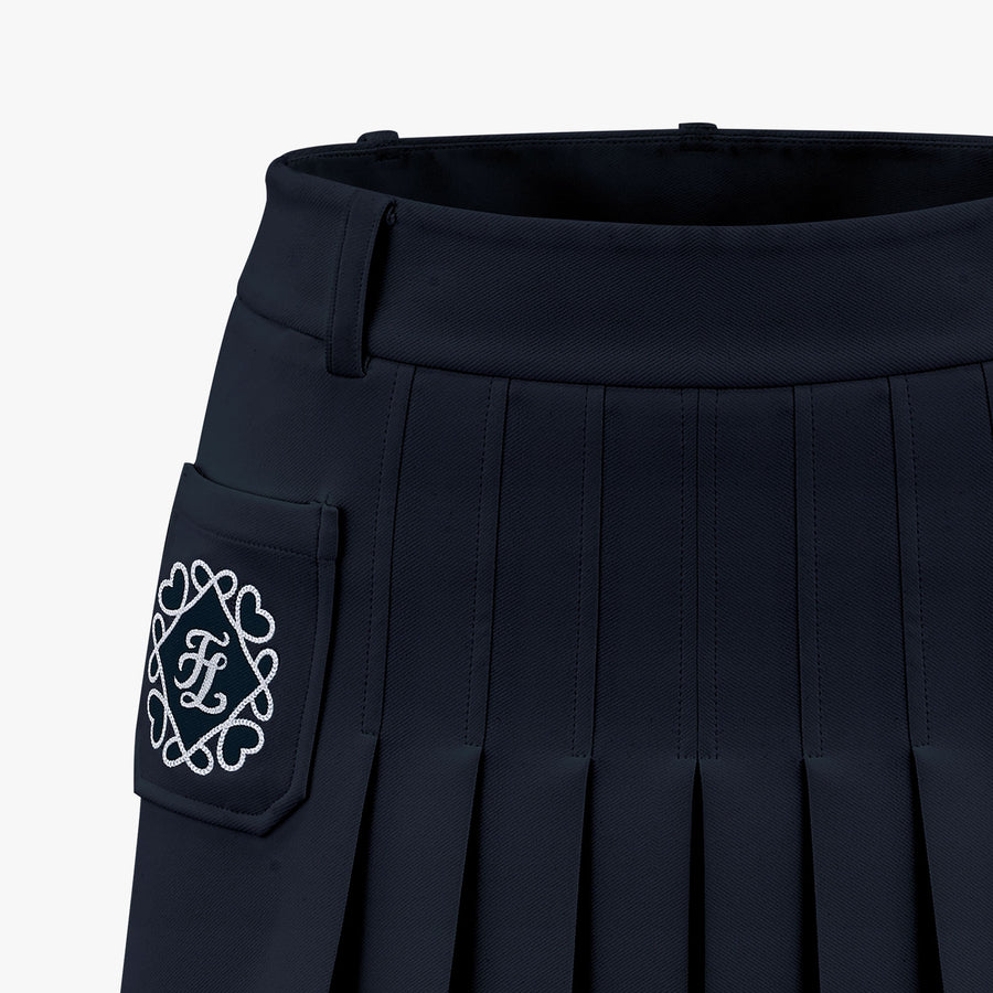 HEART SYMBOL POCKET SKIRT