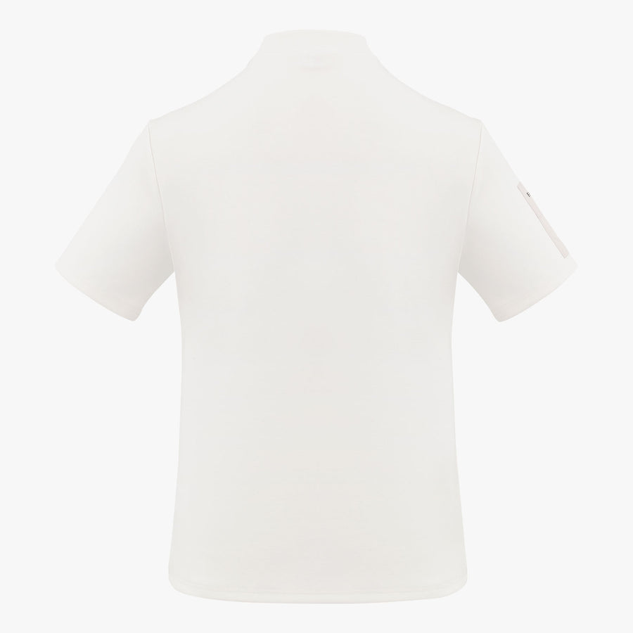 MOCK NECK SHORT SLEEVE T-SHIRT