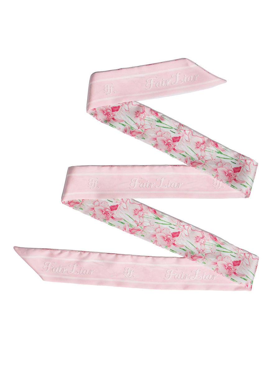 [SINGAPORE EXCLUSIVE] ORCHID SCARF SET SKIRT